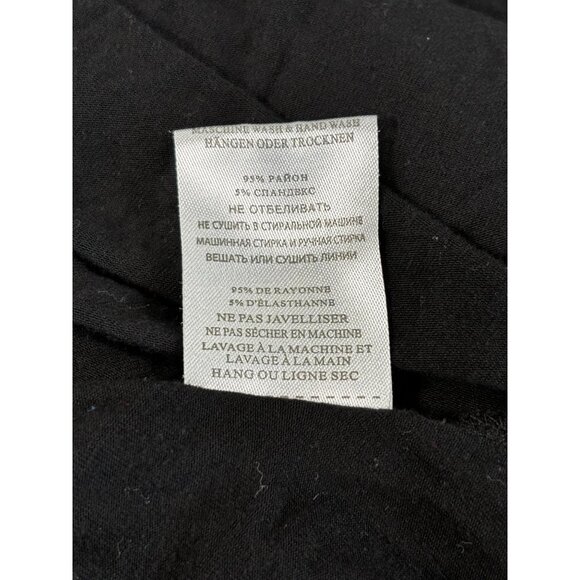 Black Long-Sleeve A-Line Tunic Dress By JollieLovin Plus Size 3X Flowy Fit - Picture 6 of 10